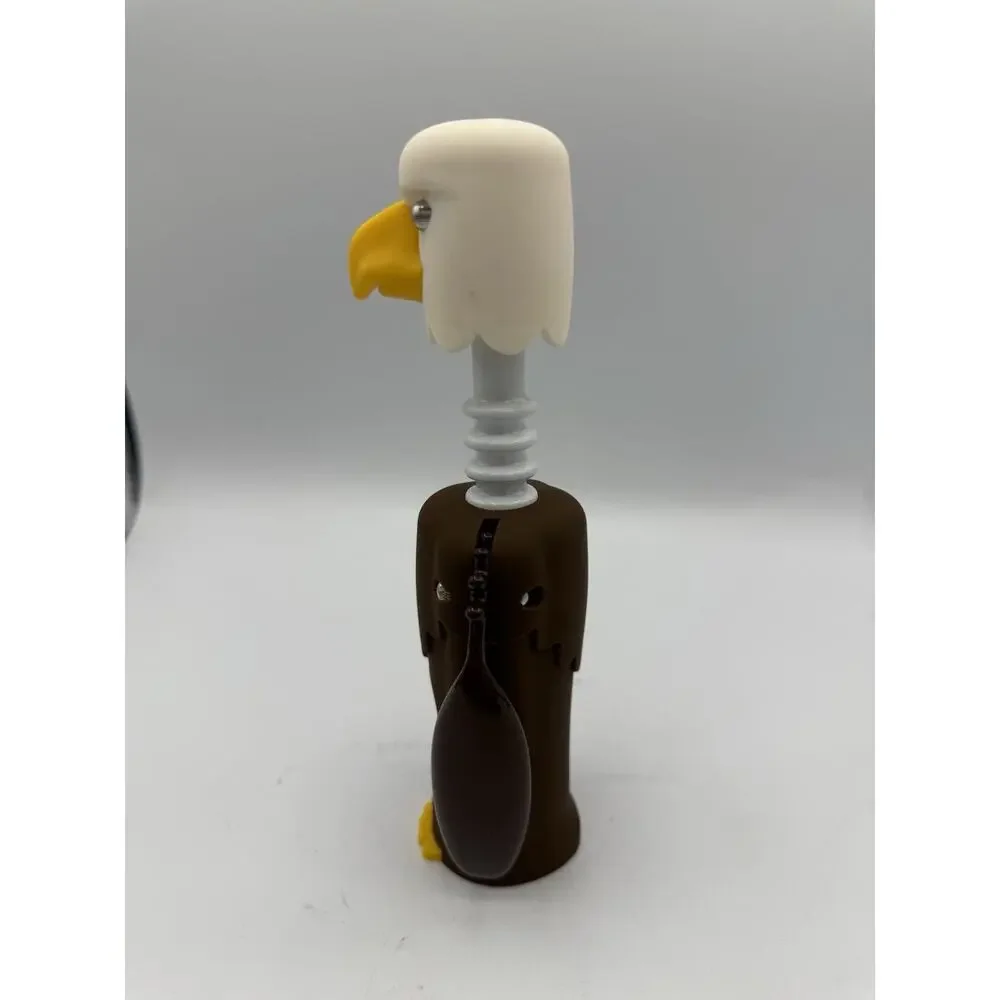TrueZoo Bald Eagle Winged Corkscrew Wine Bottle Opener Barware